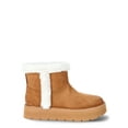 thumbnail image 5 of Time and Tru Women's Platform Mini Cozy Boots, 5 of 5