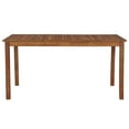 thumbnail image 3 of vidaXL Patio Table 35.4"x35.4"x29.1" Solid Acacia Wood, 3 of 14