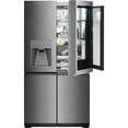 thumbnail image 3 of LG URNTC2306N 22.8 Cu. Ft. Textured Steel French Door Counter-Depth Refrigerator, 3 of 4
