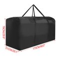 thumbnail image 2 of SHENGXINY Christmas Tree Storage Clearance Christmas Tree Storage Bag, Double Zipper Waterproof Oxford Storage Bag, Christmas Tree Transportation Bag, 3 Medium Size Christmas Trees Black, 2 of 3