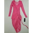 thumbnail image 5 of new BEBE women dress 701782A fuchsia pink sz XXS $99, 5 of 12