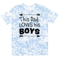 thumbnail image 3 of Inktastic This Dad Loves His Boys Fathers Day T-Shirt, 3 of 5