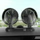 thumbnail image 1 of Ventilador de coche, circulador de 12 V y 2 velocidades, giratorio 360 grados, para sedán, SUV, autocaravanas, barcos y vehículos., 1 of 9