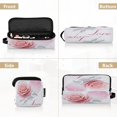 thumbnail image 6 of Hair Tools Storage with Heat Resistant Mat- The Flickering Silver Color Printed Curling Iron Travel Bag/Flat Iron Case for Women, 6 of 8