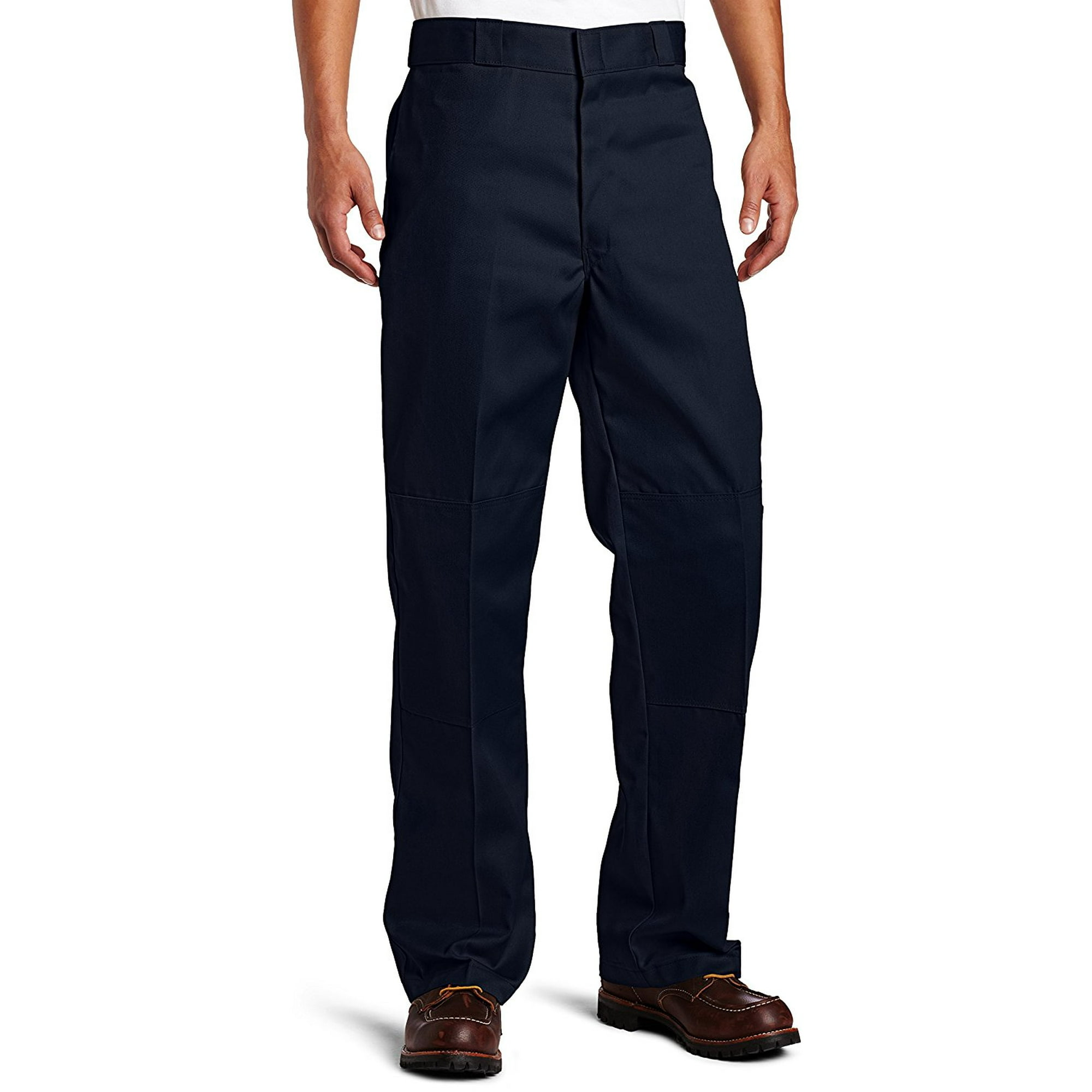 Dickies Mens Loose Fit Double-Knee Work Pant, 48W x 30L, Dark Navy