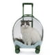 thumbnail image 4 of Estuche con ruedas jinwen bolsa transportadora para gatos transparente liviana y duradera, 4 of 8