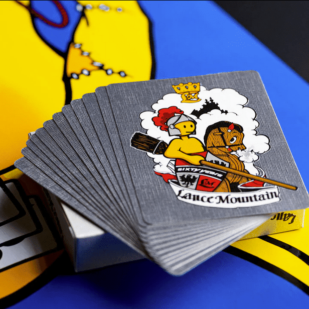 LANCE MOUNTAIN SILVER ANNIVERSARY DOUGHBOY PLAYING CARDS by Fulton