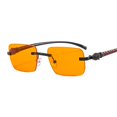 thumbnail image 1 of Sunglasses Colorful Leopard Head Decorative Frameless Small Square Sunglasses Retro Trend Personalized Sunglasses, 1 of 5