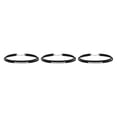 thumbnail image 4 of Transemion Collier Ras-du-Cou Portable Collier Colliers Style Rétro Pendentifs Chaîne de Cou Argent 3 Ensembles, 4 of 6
