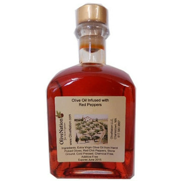 Red Chile Pepper Infused Olive Oil
