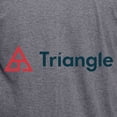 thumbnail image 3 of CafePress - Triangle Horizontal T Shirt - Mens Tri-blend T-Shirt, 3 of 4