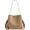 Khaki, variant on Vegan Leather Bucket Tote Purse for Women Trendy Adjustable Strap Crossbody Handbags Shoulder Bag Magnetic Snap