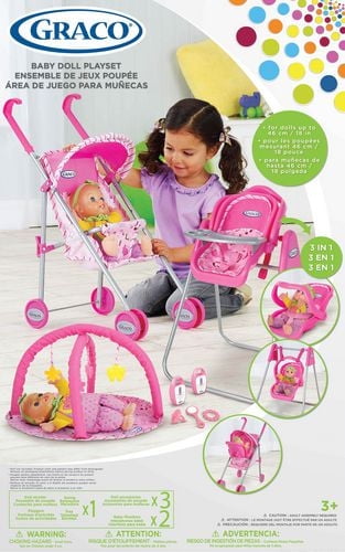 Graco Baby Doll Playset