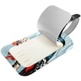 thumbnail image 2 of Square 2Pack PU Leather Woodpecker Cruise Luggage Tag with Privacy Cover and Name ID Tag for Travel Handbags Backpacks Luggage Tags, 2 of 6