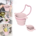 thumbnail image 1 of Hanging Silicone Sink Drains Basket Residues Filtering Storage Rack Non Perforated Sink Kitchen Storage Filter Basket, 1 of 6