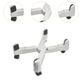 thumbnail image 6 of yotijay Computer Host Rack CPU Stand Space Saving Adjustable Width with Caster Mainframe Gray, 6 of 9