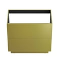 thumbnail image 5 of Vanity Cabinet (Sink not included), Gold, Wood, Hotel Bedroom Bathroom, Modern Contemporary Boutique HB35994, 5 of 9