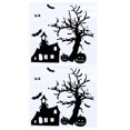 thumbnail image 1 of Etiqueta de la pared decoración de Halloween calcomanías de pared duraderas de material de PVC para Halloween para fiesta de Halloween ANGGREK Otros, 1 of 8