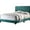 Green, variant on Velvet Transitional Full Bed For Cozy Nights - 48" High X 58" Wide 77" Deep, Foam Filled, Quick Assembly, Versatile Design In With Easy Assembly Feature 48"h 58"w 77"d, Construction, Decor Choice