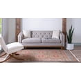 thumbnail image 4 of Rugs.com Amina Collection Rug – 6' x 9' Blue Medium-Pile Rug Perfect For Living Rooms, Large Dining Rooms, Open Floorplans, 4 of 9