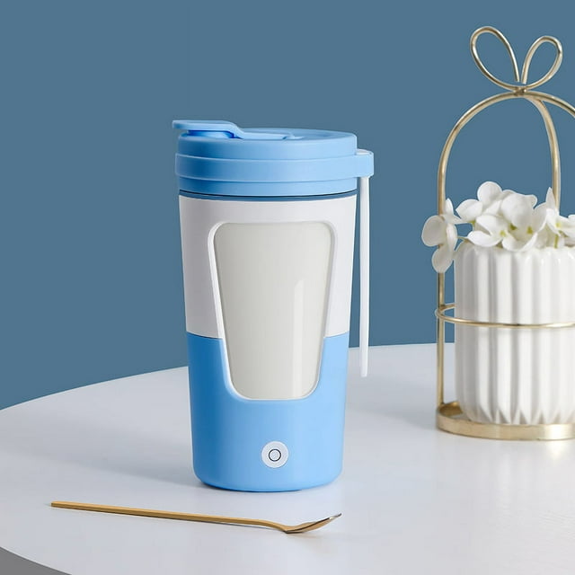 Tasse de Cuisine, Tasse de Mélange Électrique 430ml Tasse Auto-Mélangeante Rechargeable Résultats Impressionnants