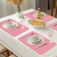 thumbnail image 6 of Blecry 360*260*0.75Mm Heat-insulating Placemat, Pink, 40*30,Large Silicone Counter Mat 18.7X14.5 inch Multipurpose Table Placemat Countertop Protector Baking Mat Nonstick Nonskid and Heat Resistent, 6 of 9