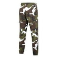 thumbnail image 4 of Zszcpp Jogging Pants For Men Youth Ankle-Length Camouflage Long Loose Cargo Drawstring Trousers Casual Trouser, 4 of 5