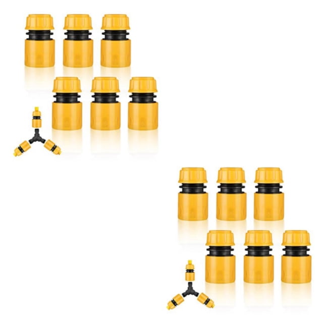 bedienty 6pcs/set Easy Disassembly Garden Hose Joiner For Wide Application Hose Coupling Hose Connector 2Set