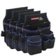 thumbnail image 1 of Bolsa de Herramientas Electricistas VentDepot StorProBlue 4 pzas 5 Bolsillos 2 Asas Poliéster Negro/Azul, 1 of 4