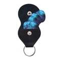 thumbnail image 2 of 6 Pack Galaxy Guitar Picks In Leather Picks Holder For Bass Electric Acoustic Guitars, 2 of 7