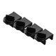thumbnail image 5 of 4 cerraduras de seguridad para ventanas corredizas con hebilla ajustable. Negro, 5 of 9