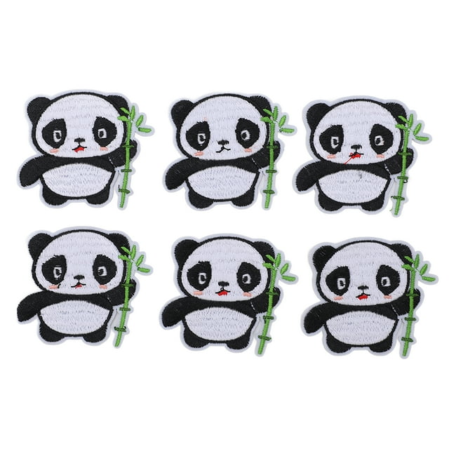 Panda Crafts6PCS Panda Patch Panda Patchesfor Clothes Panda Patch Optimal Efficiency