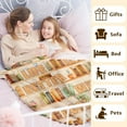 thumbnail image 2 of Reading Blanket for Reading Lovers, 60x80 Inches Funny Book Throw Blanket Gifts for Kids Boys Girls, Life is Better with Books Blankets for Couch Sofa Bed, 2 of 6
