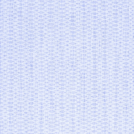 Ahgly Company Machine Washable Indoor Square Solid Blue Modern Area Rugs, 7' Square