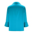 thumbnail image 5 of Blczomt Womens Tops Summer Casual Blue Tops Lightweight 2026 Women's Blouses,S, 5 of 7