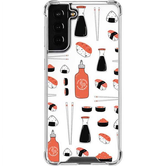 Skinit Foodie Sushi Galaxy S22 Plus Clear Case
