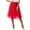 Red, variant on Rotm Sexy Skirt Skirts for Women Tulle Mesh Elastic Waist Pleated Mini Skirt Solid Color Tiered Party Trendy Tutus Red,M