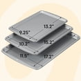 thumbnail image 3 of Wilton Recipe Right Non-Stick Cookie Sheets 3-Piece Bakeware Set Small, Medium, Large, 3 of 12