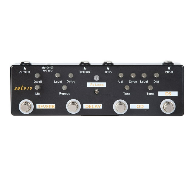 Metal Effects Pedal, Guitar Effect Easy Control DC 9V With True Bypass For Electric Guitars Tuning