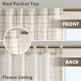 thumbnail image 4 of Cortina Madison Park Anaheim Cabin Plaid, 50 x 240 cm, color natural, 4 of 7