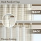 thumbnail image 4 of Cortina Madison Park Anaheim Cabin Plaid, 50 x 240 cm, color natural, 4 of 7