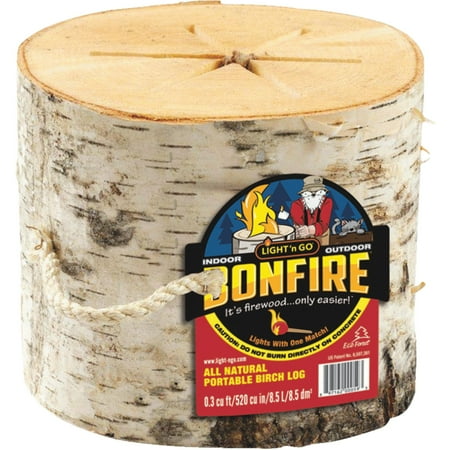 Eco forest bonfire image