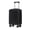 Black, variant on 20inch Luggage, ABS Scratch Resistant Checked Suitcase with 4 Spinner Wheels and Lock, Wine Red