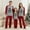 Green, variant on Family Matching Christmas Pajamas 2 Piece Sets Raglan Long Sleeve Tops and Pants Plaid Pjs Xmas Graphic Holiday Sleepwear Christmas Pajamas Matching Sets His and Hers Pajamas