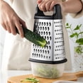 thumbnail image 2 of Professional Box Grater, Stainless Steel with 4 Sides, Best for Parmesan Cheese,, 2 of 5