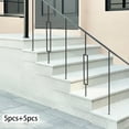 thumbnail image 3 of 10 Pcs Black Iron Balusters Decorative Metal Staircases Balusters 44in Length, 3 of 10