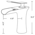 thumbnail image 3 of Imaginations Américaines 26.25-po. W Vessel Set Blanc, 3 of 5