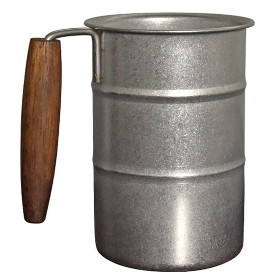 Outdoor Camping Cup, 304 Stainless Steel Water Cup, Retro Mug, 350ml Camping Cup