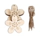 thumbnail image 5 of Naiovety Paquete de 10 puertas con colgante de animal para sala de estar, rebanadas de madera, decoración colgante, guardería, jardín de Type1 NO1, 5 of 6