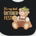 thumbnail image 4 of Inktastic It's My First Oktoberfest Boys or Girls Baby Bib, 4 of 4